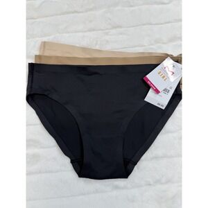 Maidenform Self Expressions No-Show Underwear Girls Medium 3 Pack Seamless Brief